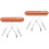 2Sets Professionele Roestvrijstalen Seafood Tool Kit 1