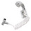 Ensemble de douchette réglable avec flexible long pour lavabo 7