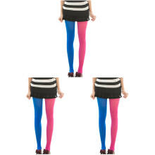 3St Elastische Zijde Panty's Dames Candy Kleuren Design
