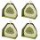 4Sets Compacte Mini Borstel Met Stofblik, Geschikt Voor Bureau, 1