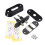 4 PCS Door Slide Gate Opener Locking System Black 3