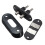 4 PCS Door Slide Gate Opener Locking System Black 6