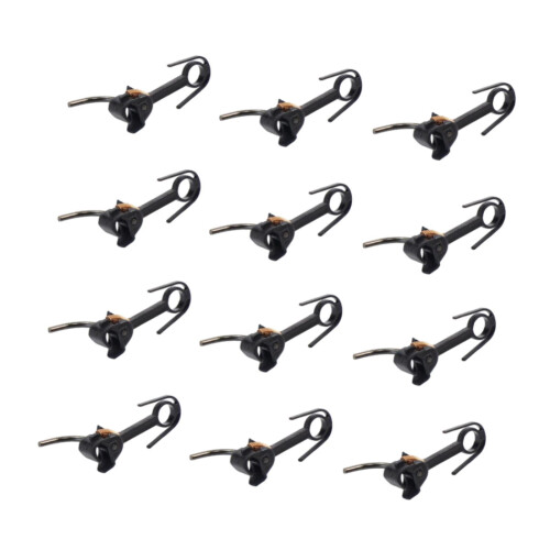 12 Pieces Train Coupler Hook Hobby Trains Accessory HO Scale Hook Train Hook for black 1