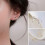 Silver Lymphatic Magnetotherapy Ear Clips for Women 2