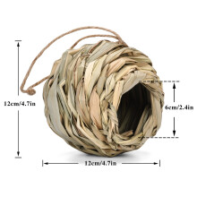 3pcs Spherical Hummingbird Nests House for Outdoor Garden, Ball-Shaped Simulation Bird Cage Decor, Compatible with Hummingbirds