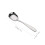 2pcStainless Steel Spoon Flat Bottom Spoon Dessert Spoon Rice Spoon 1