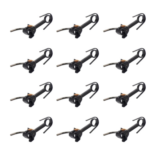 12 Pieces Train Coupler Hook Hobby Trains Accessory HO Scale Hook Train Hook for black 2