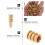 20Pcs Leaf Alignment Pins Metal Dowel Aligner for Table Leaf Connectors 3