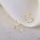 Silver Lymphatic Magnetotherapy Ear Clips for Women 5