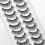 10 Pairs 8D Dramatic Wispy Cat Eye False Eyelashes – Volume Lash Multipack Kit, Compatible with Natural Lash Extensions 2