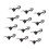 12 Pieces Train Coupler Hook Hobby Trains Accessory HO Scale Hook Train Hook for black 4