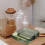 1Set Storage Bin with Drawers for Office and Living Room Green Rectangular Shape 20x30x6in 5