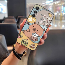 Phone Case Compatible with Samsung Galaxy A35 5G Global – Waterproof, Shockproof, Soft TPU Silicone Pouch with Cartoon Graffiti