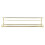 1Set Simple Design Kitchen Spice Hanging Silver Metal Storage Shelf 1