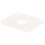 Electric Guitar Input Jack Plate White ABS Plastic 1 Set 5