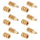 20Pcs Leaf Alignment Pins Metal Dowel Aligner for Table Leaf Connectors 7