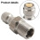 1Set8Mm αρσενικό σύνδεσμο αέρα συμπλήρωμα από ανοξείδωτο χάλυβα PCP πνευματική 5