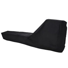 Fitness Equipment Cover – Dustproof, Waterproof, Adjustable Rope, Compatible with Rowing Machines, Black