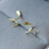Silver Lymphatic Magnetotherapy Ear Clips for Women 8