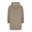 Women's Hooded Sweatshirt Longline Oversized Fit with Front 7