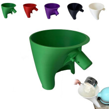 Flour Funnel for KitchenAid Mixer – Easy-Pour, Anti-Splash, Dishwasher-Safe Stand Mixer Attachment