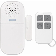 Wireless Door Alarm System 130dB Adjustable Volume Remote