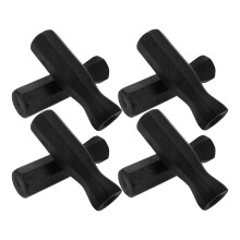 Worgeous 8pcs Plastic Foosball Replacement Handles – Anti-Skid, Sturdy Grip Parts Compatible with Standard Foosball Tables