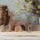 Empty Tomb Easter Scene Wooden Cross Decor 7PCS 3
