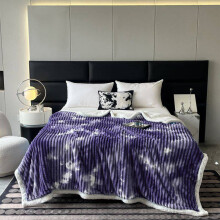 Sherpa Fleece Queen Blanket, Machine Washable, Double-Layer Extra Warm & Heavy, Soft Flannel Plush, 59.06" 39.37"