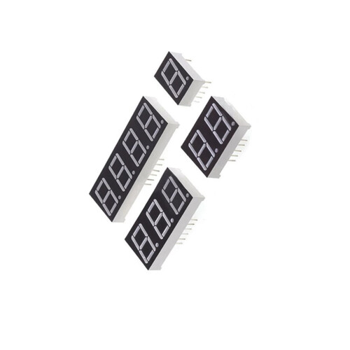 5PCS 0.56inch LED 7 Segment Display Tube Red | Digital Common Cathode/Anode 2