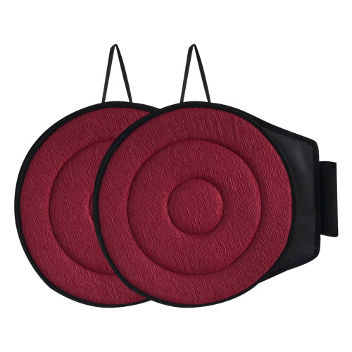 Rotating Seat Cushion Memory Foam Swivel Cushion 2 Pack 1