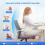 Memory Foam Office Chair Cushion for Back Pain Relief 5