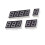 5PCS 0.56inch LED 7 Segment Display Tube Red | Digital Common Cathode/Anode 6