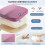 Memory Foam Seat Cushion Ergonomic Non-Slip 1 Pack 6