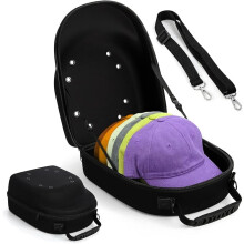 Baseball Cap Storage Box – Holds 6 Duckbill Caps, Breathable & Wear-Resistant, for Daily Use or Travel – Compatible with Standard Caps