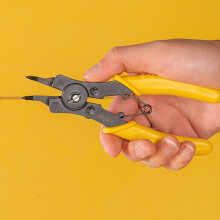 Pliers Set Spring Loaded Pliers Yellow 1 Set