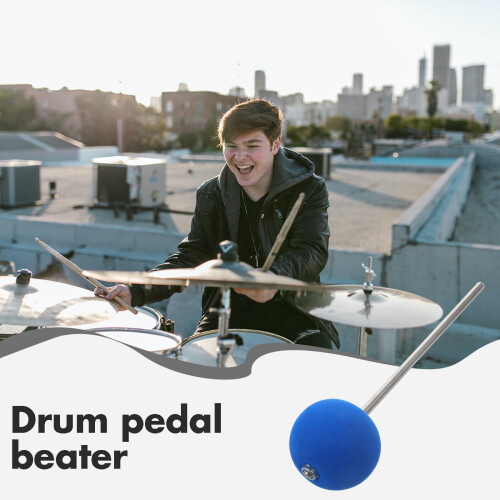 Drum beater for bass drum pedal single double hammer 2