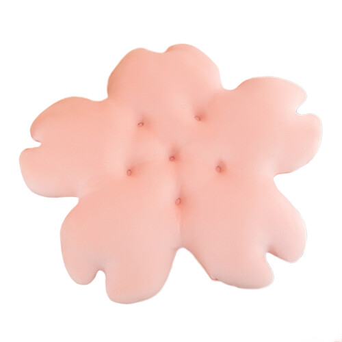 Chair Cushion Cotton Filled Soft Thick Solid Color 1