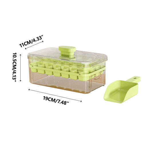 Eisblockpresse, lebensmittelecht, grün, 1 Stück 2