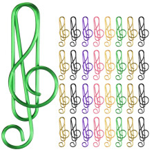 unbranded 100 Pcs Paper Clips Note Paper Clip Office 4.00X1.50X0.50CM