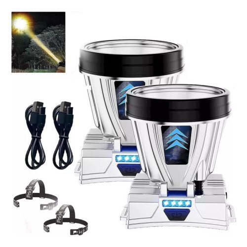 Super Bright 2p High Power Rechargeable Headlamp