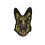 1 PCS Yellow German Shepherd Patch 1