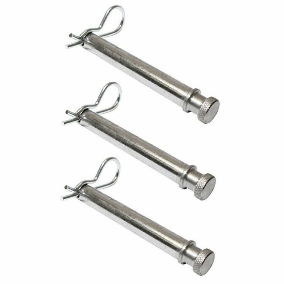 Ts35010 Hitches Tow And Stow Stainless Steel Receiver Replacement For 2" & 2.5" Hitch Pins Keeper Clips(Set Of 3) 9152228758698