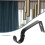 3 Pcs Curtain Rod Bracket Rods Mounting Brackets Black Hooks Curtains 8