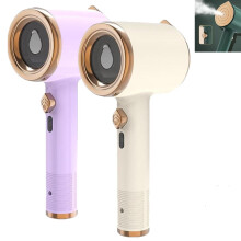 Portable Mini Ironing Steam Machine, Handheld Garment Steamer for Home & Travel, Fast Preheating (Beige)