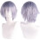 Κοντή περούκα cosplay Unisex σε στυλ anime, αφράτη, ανθεκτική στη θερμότητα, συνθετική 1
