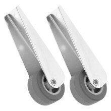HOMEMAXS 2pcs Sliding Door Wheels, Barn Door Rollers & Pulleys, Easy Install, Compatible with Standard Sliding Doors