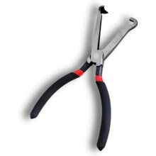 Electrical Disconnect Pliers for Cars - Fuel Line Petrol Clip Pipe & Automotive Hose Disconnect Tools for Push Tab Style Plugs (1*Black straight)
