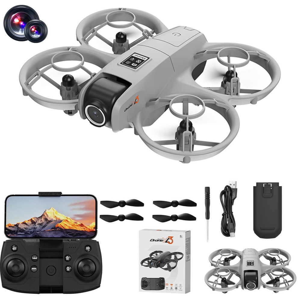 Aurorax Drone Wifi 1080P Camera With Altitude Hold And 3 Light 9362892849466