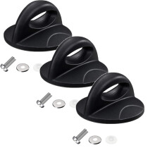 Pan Lid Replacement Handle, Universal Knob for Rival Crockpot, Compatible with Kitchen Cookware Casserole Glass Saucepan (Black)